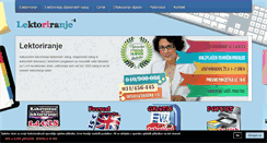 Desktop Screenshot of lektoriranje-1.si